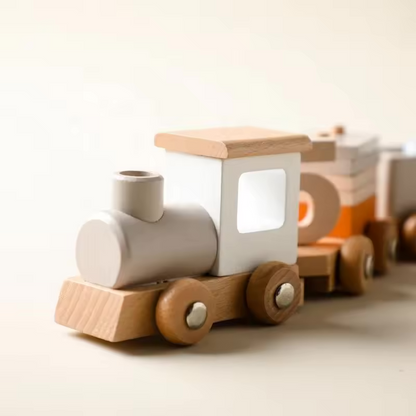 Wooden Train Toy Montessori Toys Early Educational Toys for Toddlers